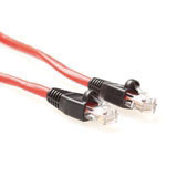 Intronics CAT5E UTP patchcable red with black tulesCAT5E UTP patchcable red with black tules (IB6701)